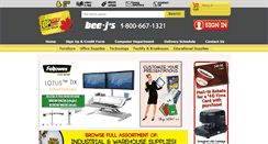 Desktop Screenshot of beejs.com